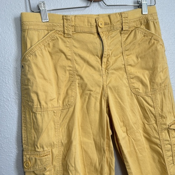 Golden yellow Cargo pants size 6, Style & Co. - Picture 2 of 10